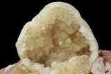 Fluorescent Calcite Geodes In Sandstone - Morocco #89694-2